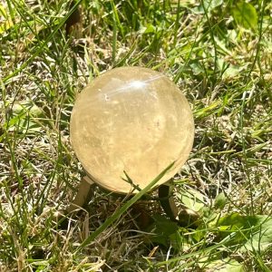 Honey Calcite Sphere - 4cm