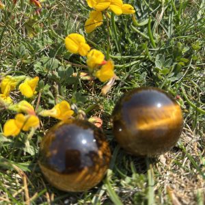 Tigers Eye Small Sphere - 3cm